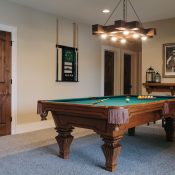 billiard room design