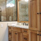 mountain home bathroom design