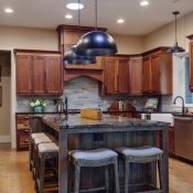 moutain home kitchen island
