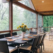 outdoor dining interior design