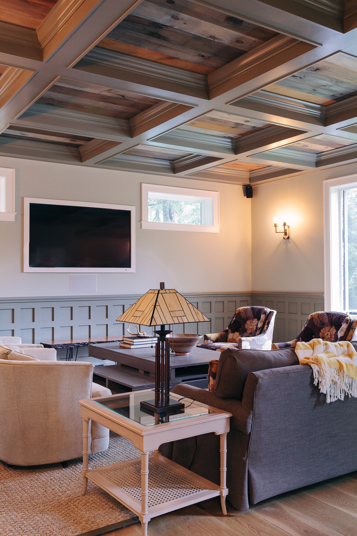 lake toxaway coffered ceiling