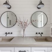 wright design bathroom double sinks